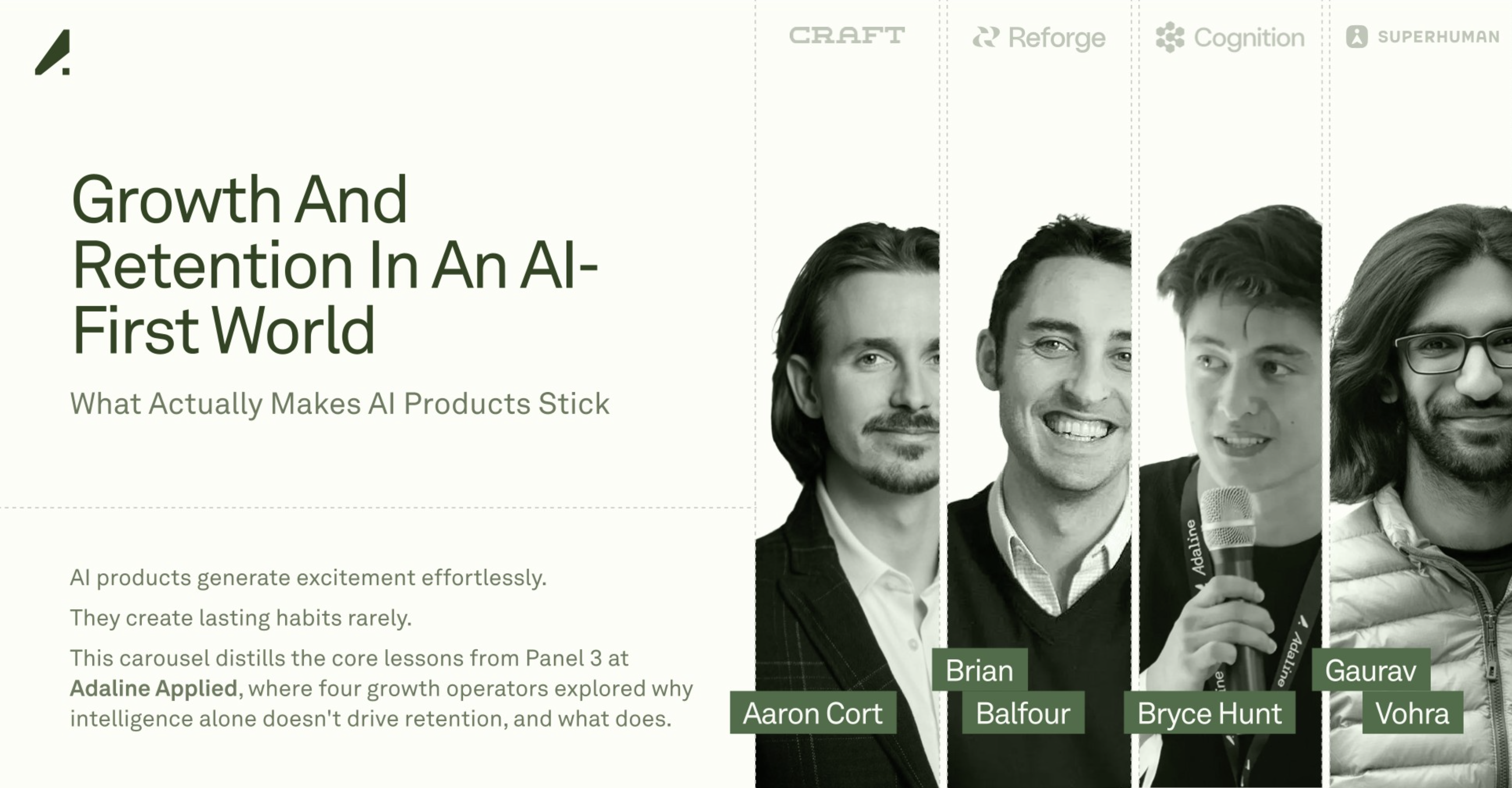 Growth And Retention In An AI-first World | Takeaways For Founders And Product Leaders
